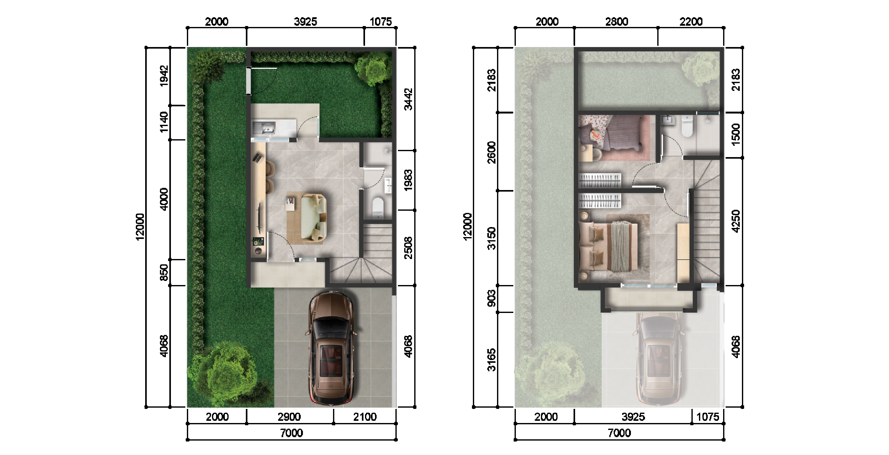 Tipe Kiano Breeze Superior @ Cluster Fortune Breeze